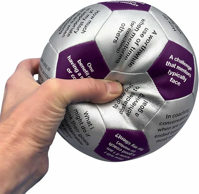 Trainers Warehouse 6" Thumball Collection, 32 Prompts for Conversation, Team Building, Relationship and Training
