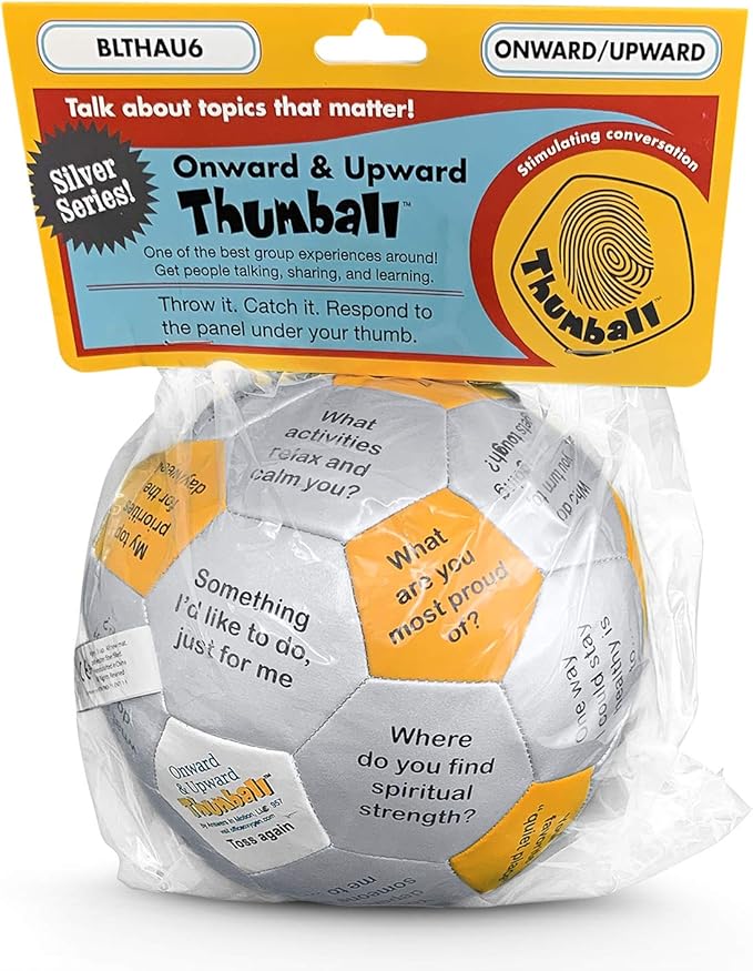 Trainers Warehouse 6" Thumball Collection, 32 Prompts for Conversation, Team Building, Relationship and Training
