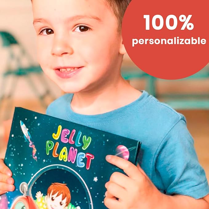 Personalized Book for Kids with Avatar and Name | Journey to Jelly Planet | Inspires Empathy and Kindness