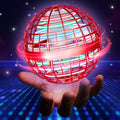 2025 Flying Orb Ball - AI Cool Novelty Gift Galaxy Boomerang Hand Drone Magic Floating Orbit Hover Mini Outdoor Fidget Toy for Boys Girls Teens Kids, Red