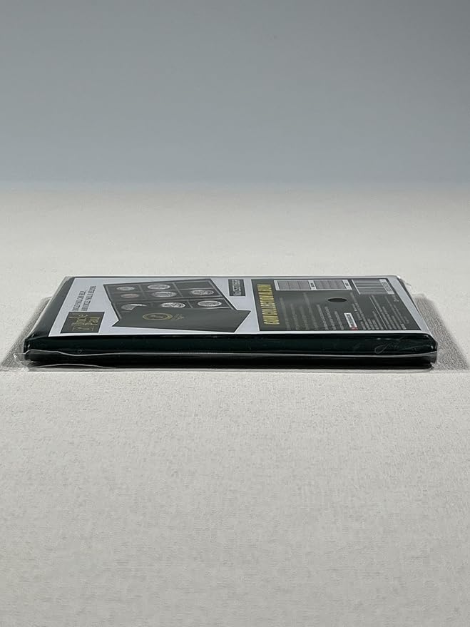 Uncle Paul Coin Album Coin Holder Coin Collection Book for Half Dollar/Small Dollar/50 Pence/Two pounds 60 Pockets CS3706GR