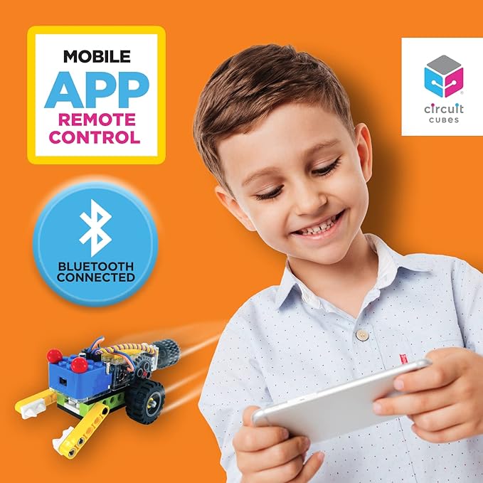 Circuit Cubes Monster Maker Kit – Remote Control Robotics Kit - STEM Learning Toy for Kids Age 8 and Up