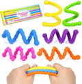 Fidget Toys Sensory Stick: Textured Sensory Toy Suitable for Children and Adults, Relieves Stress and Anxiety, Classroom Travel Essentials, 6PCS， Suitable for Autism and ADHD.