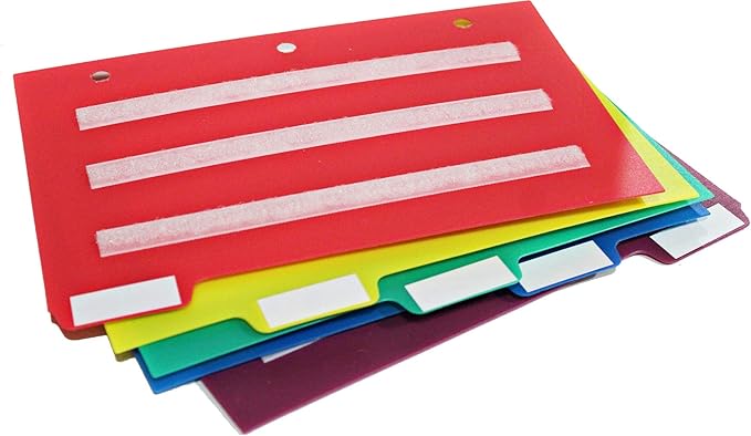 Smile4autism Small 5x8” Tools Perfect to Keep Your Loose Visual Picture Cards Organized. Autism, ABA, ADHD, Language & Apraxia Aspergers