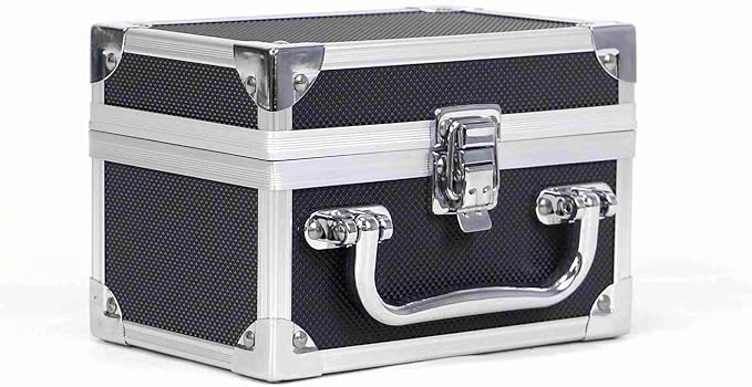 Ursae Minoris Elite Black Aluminum Box for 12 Certified or Certified-Style Coin Holders NGC, PCGS, ANACS, Elite, Lighthouse, BCW