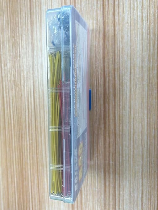 BOJACK 14 Vaules 840 pcs 2-125mm Solderless Flexible Breadboard Connecting Line Cables Breadboard Jumper Wires kit