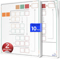 SCRIBBLEDO Long Division Practice 11”x14” Reusable Sheets Math Manipulatives for Classroom Teaching Materials 5th Grade Classroom Must Haves Special Education Math Centers 10-Pack Dry Erase Sheets