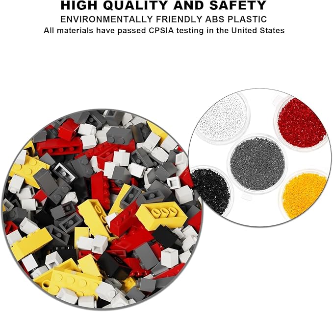 100 Piece Classic Building Blocks, Compatible with Lego, Pink