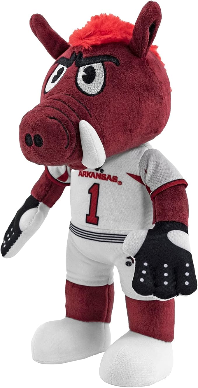 Bleacher Creatures Arkansas Razorbacks Big Red 10" Mascot Plush Figures - A Mascot for Play or Display