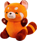 Red Panda Stuffed Animal Cute Red Panda Plush Toy 9 inch for Girls Boys (red Panda)