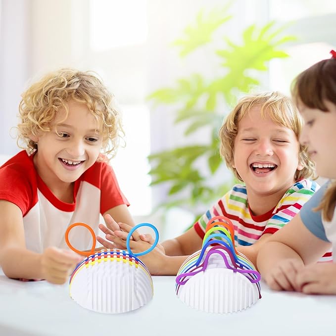 PINU Sensory Fidget Board Ball Toy - Activity Board with 24 Strings - Educational