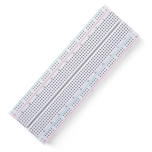 Breadboard Jumper Wires Kit 2Pcs 830 Breadboards +2PCS 400 Breadboards +130pcs Flexible Breadboard Jumper Wire +280pcs Jumper Cable+1pcs Tweezer for Arduino Raspberry Pi