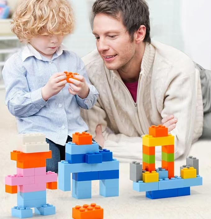 Bulk Green Building Bricks, Classic Building Blocks Compatible with All Major Brands