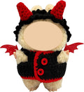 Halloween Clothes for 17cm Doll Outfits, Hat Dress Set for 17cm Dolls, Stylish Adorable Halloween Clothes Accessories (No Doll)
