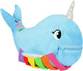 Buckle Toys - Bubbly Narwhal - Develop Fine Motor Skills - Sensory Learning Activity Toys - Toddler Plane Travel Essential