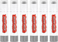 PATIKIL Tempera Paint Sticks, 6 Pcs Solid Tempera Paints Sticks Washable Bulk Markers Pen Quick Drying for Artists Beginners Art Supplies, Gray