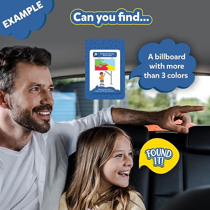 Skillmatics Indoor & Travel Scavenger Hunt Card Game - Found It, Learning Toys, Educational, Gifts for Kids, Boys, Girls and Families, for Ages 4, 5, 6, 7, Perfect for Home, School, Playdates