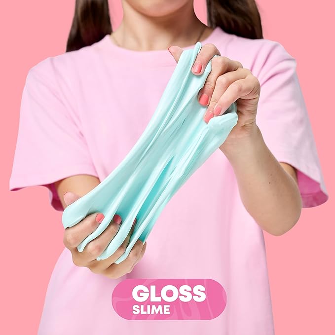 Gui Gui Scented Slime 1 Pack - 5 Step DIY Process to Customize Your Ultimate Slime Glow-Up, Resealable and Reusable Container, ASMR Experience, 13 to Collect Across Season 1 - Styles May Vary