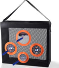Hely Cancy Portable Shooting Practice Target Toy Storage Mesh Bag Compatible with Nerf Darts for Kids 6+