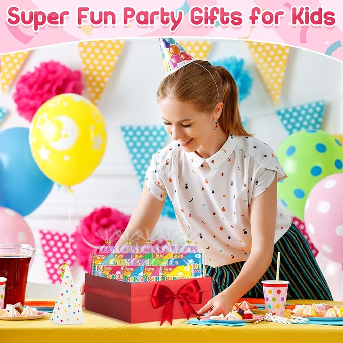 Kids Scratch Art Party Favors Gifts: 16 Pack Rainbow Scratch Notebook Paper Birthday Party Favor Toy Girls Boys Art Craft Kit Summer Classroom Goodie Bags Return Gifts for Birthday Party Favors Bulk