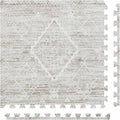House of Noa Baby Play Mat – 4x8 Driftwood Ula – Set of 8 Tiles – Cushioned EVA Foam Play Mat for Floor, Soft Interlocking Baby Crawling Mats for Hard Floors