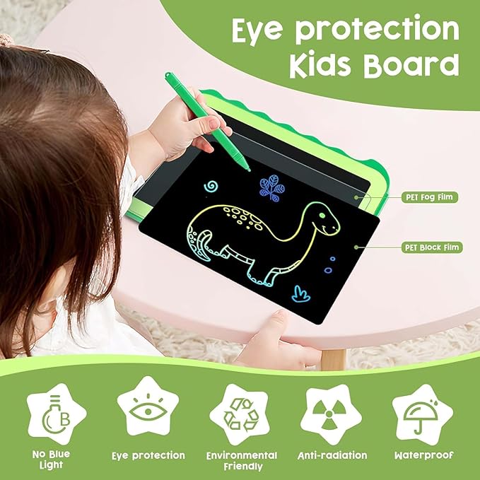 2Pack LCD Writing Tablet for Kids,Toddlers Toys Drawing Board, Educational Kid Toys, Doodle Pad Dinosaur Toys for 2 3 4 5 6 7 8 Year Old Boys Girls Birthday Party Christmas Gifts,8.5inch