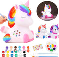 dededa Paint Your Own Unicorn Night Light Art Kit, Arts and Crafts for Kids Ages 4-8,Unicorns Gifts for Girls Painting Kit Unicorn Toys for Kids 4 5 6 7 8 9 10 11 12+ (1Pc)