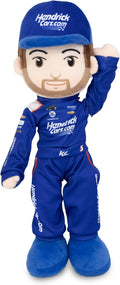 Playtime by Eimmie NASCAR-Themed Soft Baby Doll, 14-Inch Plush Racing Rag Doll for Kids, Hendrick Motorsports Kyle Larson Plush Figure, Fabric Stuffed Toy for All Ages