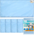 Fluorescent Blue Light Covers for Ceiling Lights - Magnetic Cover for Fluorescent Or LED Fixture - Must Haves for Teacher Supplies - Classroom, Home, Office Decor - Sensory Filters Overhead Lighting