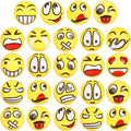 LovesTown 24 PCS Stress Balls, 2.5 Inches Funny Foam Face Squeeze Fidget Toys for Kids and Adult Stress Relief Gifts for Coworkers Classroom Prizes