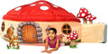 The Original Patented AirFort - Build A Fort in 30 Seconds, Inflatable Fort for Kids, Play Tent for 3-14 Years, A Playhouse Where Imagination Runs Wild, Fan not Included (Mushroom House)