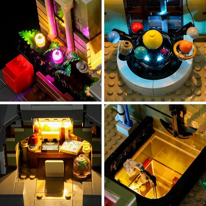 LIGHTAILING Light for Lego- 10326 Natural-History Museum - Led Lighting Kit Compatible with Lego Building Blocks Model - NOT Included The Model Set