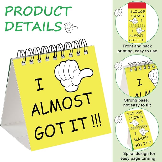 Harloon 12 Pcs I Need Help Mini Flip Chart Signs Self Assessment Cards Behavior Management Classroom Tools for Kids Teachers Classroom School Behavior Educational and Learning Activities Supplies