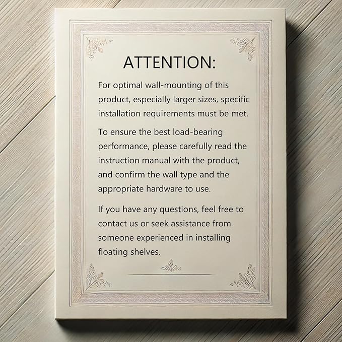 Wooden Floating Display Shelf for Building Bricks – 50×50 Stud Baseplate, Wall-Mounted Wood Display Rack for Lego Minifigures & Brick Creations