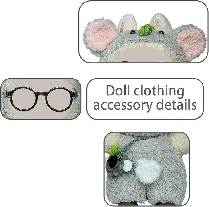 17cm Doll Clothes Set Fashion Doll Clohtes with Accessories of Doll Clothing Suitable for Various Outfits of Dolls (Style I)