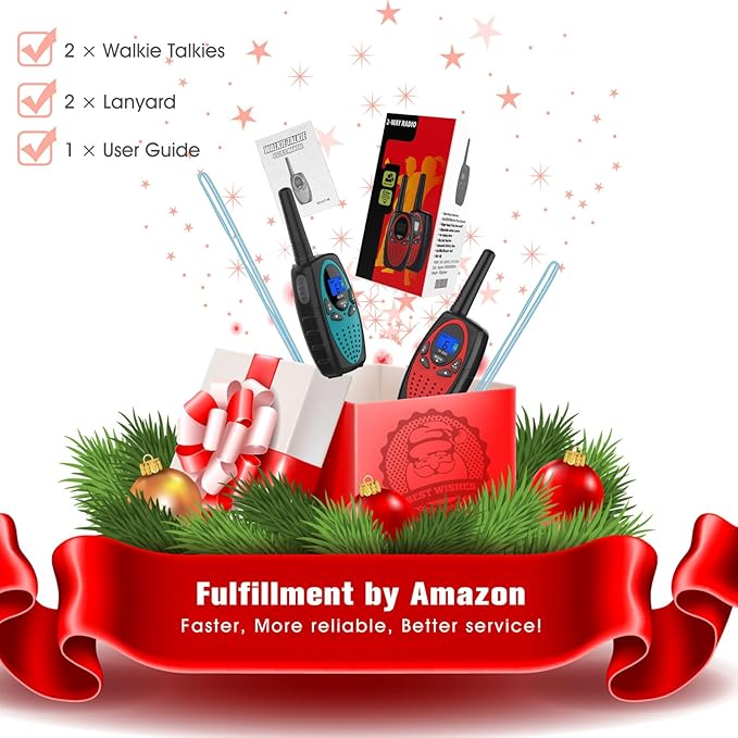 Walkie Talkies Long Range, M880 Two Way Radio for Adults with Mic LCD Screen/Resistance Wakie-Talkies with Noise Cancelling for Men Women Outdoor Adventures Cruise Ship (Blue and Red)
