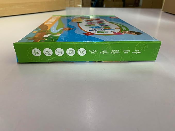 Coogam Magic Writing Practice for Preschool with Color Pattern, Learn to Write Workbook for Kids Age 3-12 Toys, Reusable Alphabet Numbers Tracing Book Learning Activities
