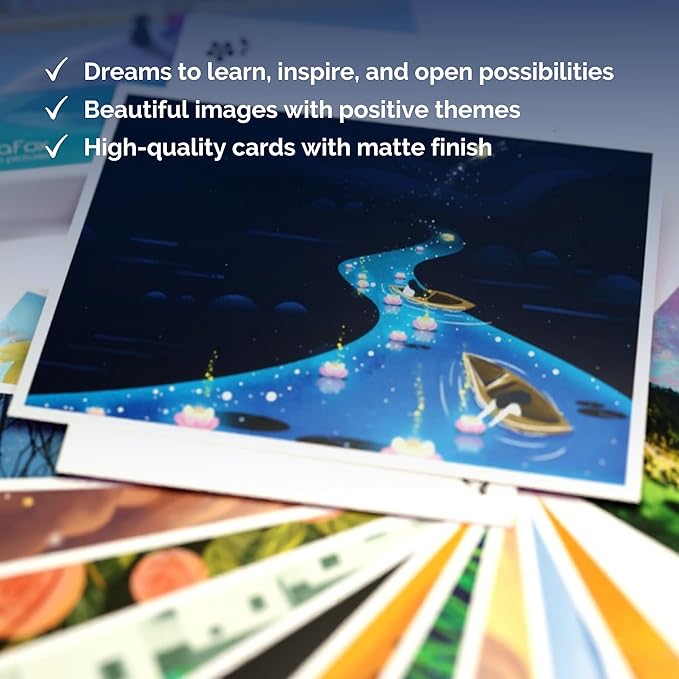 metaFox| Dreamland | Inspirational Postcards Pack for Coaching & Self-Reflection