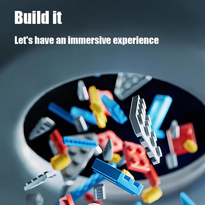 136-Piece Urban Engineering Building Blocks Set - Build 7 Cool Models: Construction Airplane, Vehicles, Submarine & More | STEM Toys for Kids Ages 6-12 | Creative Gift for Boys & Girls