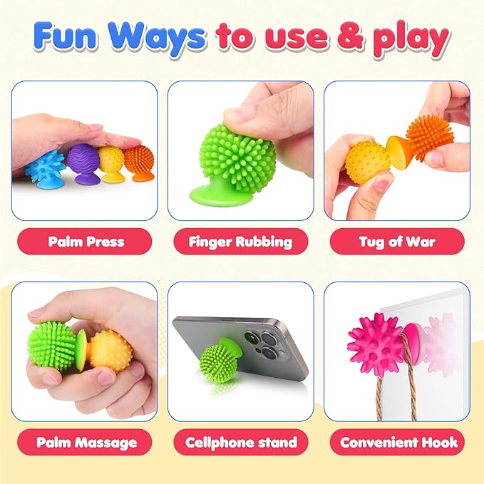 Sensory Fidget Toys Kids Adults: 24 Pack Textured Sensory Toys for Autism Kids Calming - Quiet Anxiety Fidgets for Classroom Prize - Bulk Fidgets Gifts Christmas Stocking Stuffers for Kids