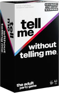 Spin Master Games, Tell Me Without Telling Me, The Viral Hit Adult Card Game, Bachelorette Party Activity, Meme Party Game, 2-10 Players, for Ages 18 & Up