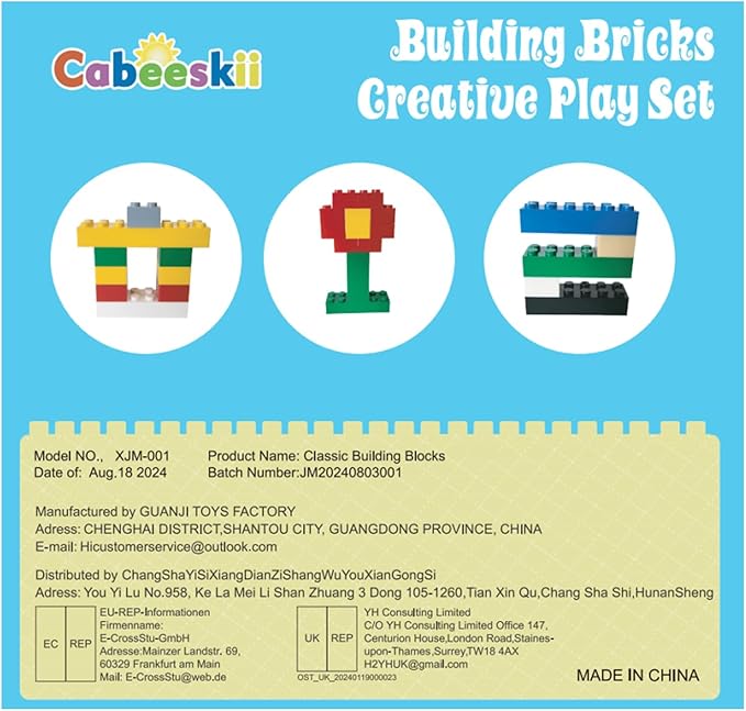 1008 Pieces Classic Building Blocks Bulk with 2 Baseplates, Building Bricks in 7 Size and 8 Color, Compatible with All Major Bricks, for Kids & MOC Lovers