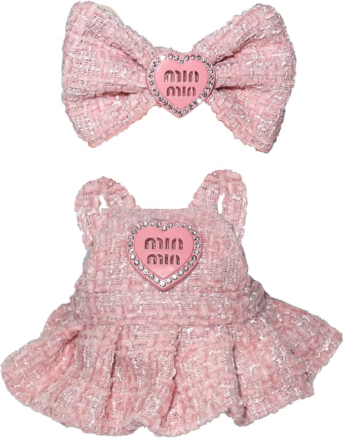 17cm Doll Clothes Jeans/Dress Accessories Premium Fashion Outfit Set for 17cm Dolls (NO Doll)(Colorful Shirt+Jeans/Dress)