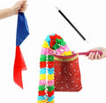 4Pcs Christmas Magic Trick Set for Stage Shows | Holiday-Themed Change Bag Routine | Easy Magic Kit for Beginners & Seasonal Performances
