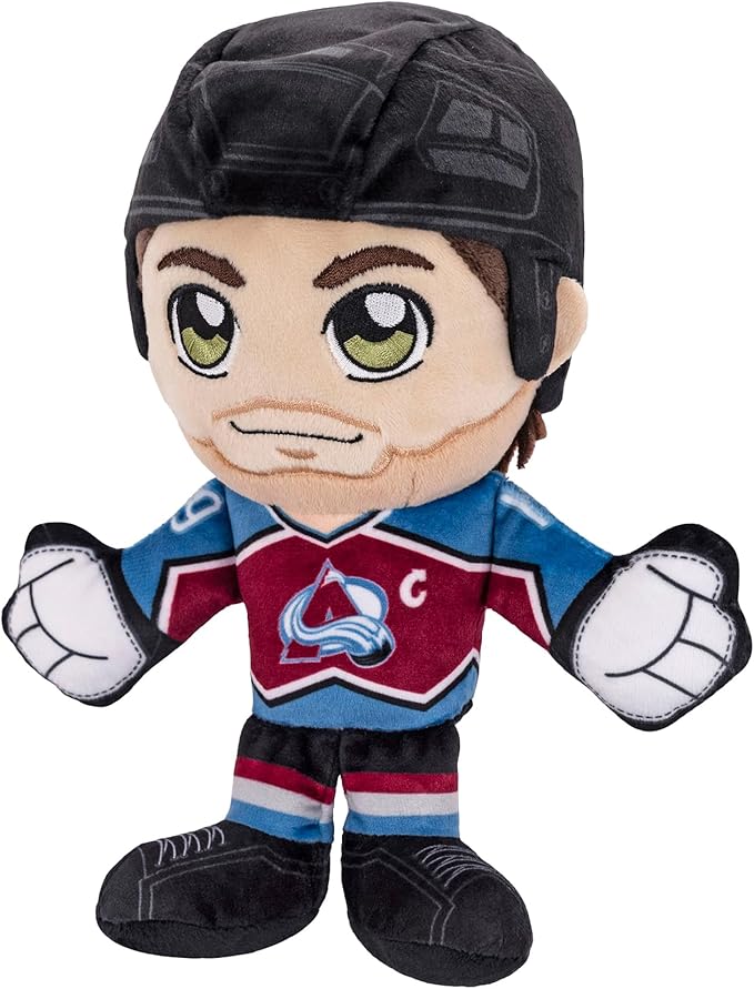 Bleacher Creatures Colorado Avalanche Joe Sakic 8" NHL Kuricha Sitting Plush - Soft Chibi Inspired NHL Superstar