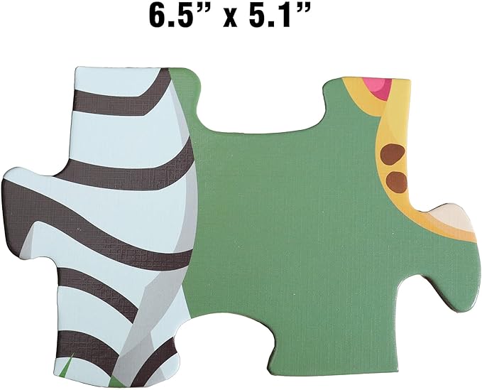 Animals Floor Puzzle for Kids 3-5: 48 Large Pieces for Children Ages 4-8 - Learning & Eductional Jigsaw Puzzle for Toddler's Gift & Family Activities