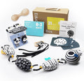 vocheer Black and White Baby Toys, 7 in 1 Sensory Toys for Infants, Tummy Time Toy Newborn 0-3 Months Brain Development, High Contrast Baby Cards Infant Montessori Toy Gift