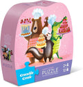Crocodile Creek Pre-School Jigsaw Puzzle, 12 Piece for Kids 2 Years and Up, Heavy-Duty Square Box for Storage, Finished Puzzle Size 12 x 19 inches, Sweet Treats