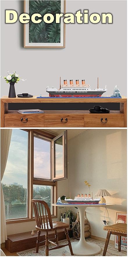 OneNext RMS Titanic Model Large Building Block Set 548pcs 100% Compatible DIY Educational Toys 3D Puzzle Gift for Adults and Kids