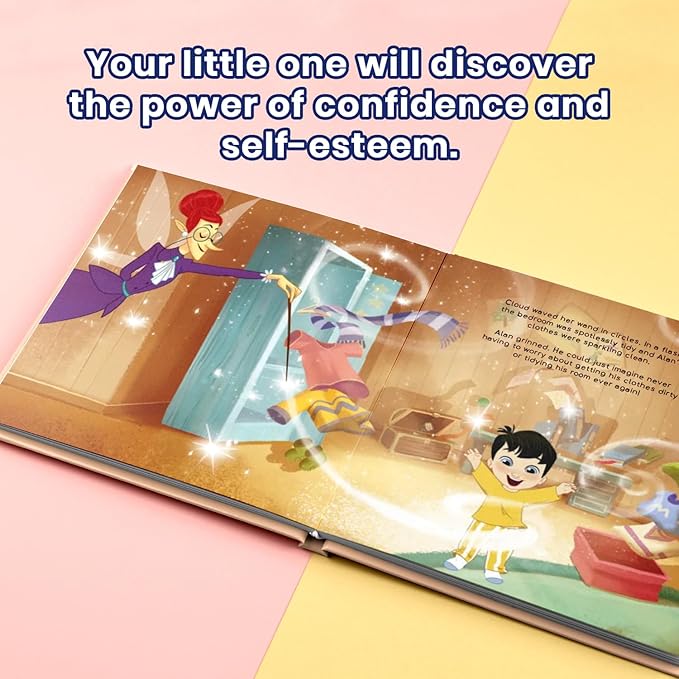 Personalized Book with Avatar and Name | Magical Book | Inspiring Kids’ Confidence and Self-Esteem | Enchanting Recordable Gift